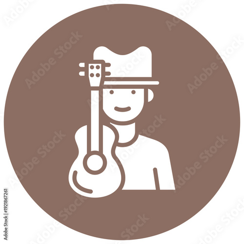 Musician Vector Icon