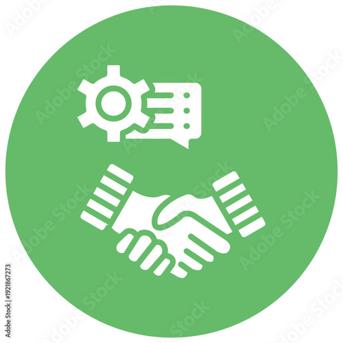 Negotiation Skills Vector Icon