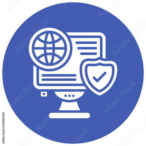 Network Reliability Vector Icon