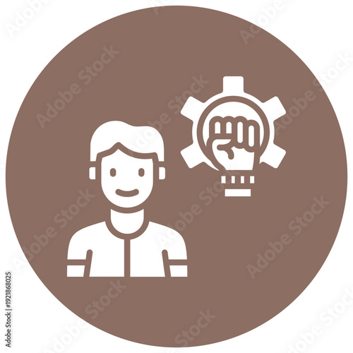 Self Motivation Vector Icon