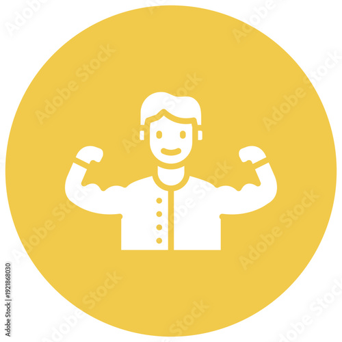 Self Confidence Vector Icon