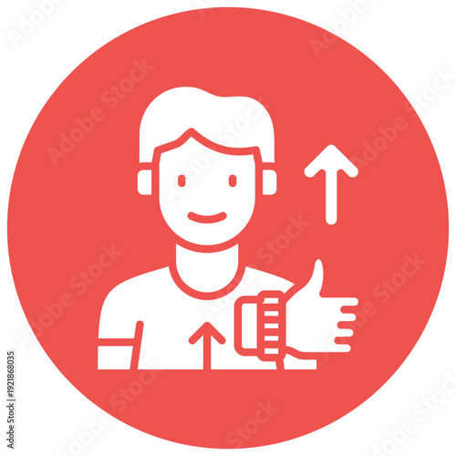 Self Worth Vector Icon