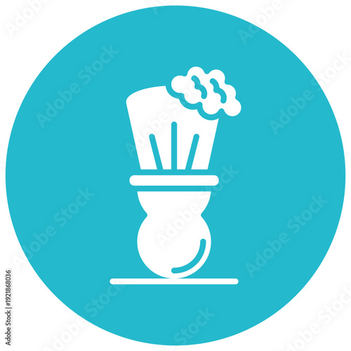 Shaving brush Vector Icon