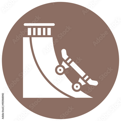 Skate Park Vector Icon