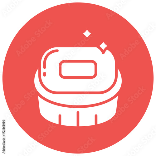 Soap dish Vector Icon