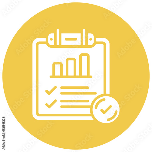 Test Report Vector Icon