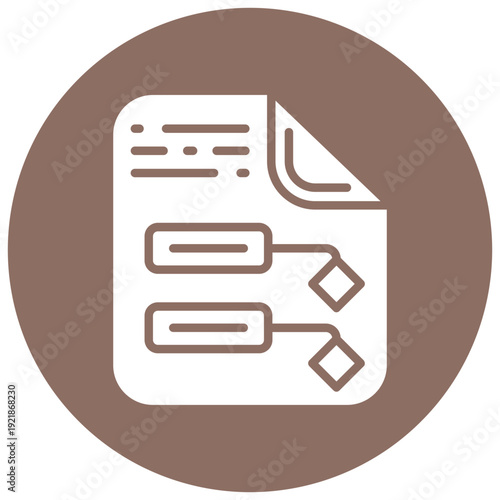 Test Scenario Vector Icon