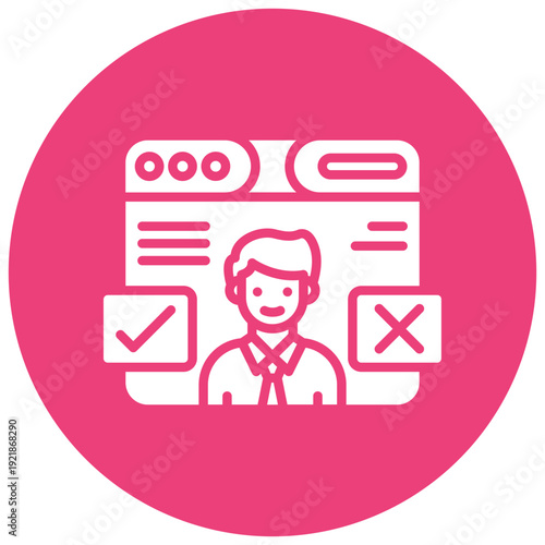 User Acceptance Testing Vector Icon