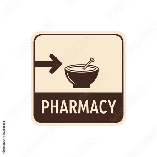 Iconic Pharmacy Sign: A Directional Guide to Medication and Health Solutions