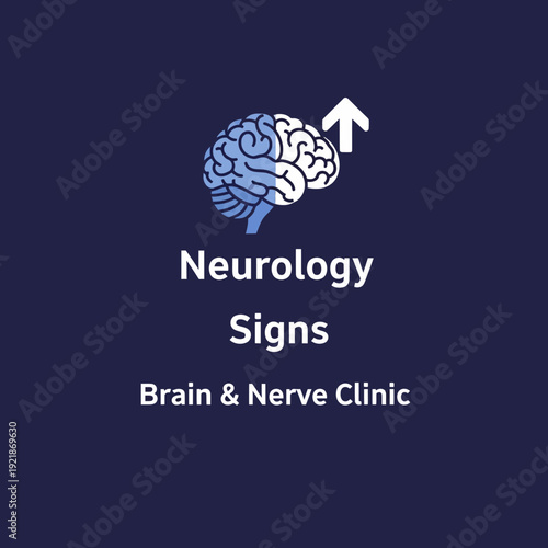 Innovative Neurology Clinic Illustrative Brain Design Signifying Enhanced Cognitive Abilities