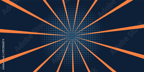 Abstract Modern explosion background illustration