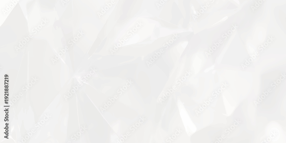 Obraz premium Abstract white paper background with a crumpled texture and wrinkled surface featuring a blank vintage sheet design and a rough grunge pattern on a gray material backdrop