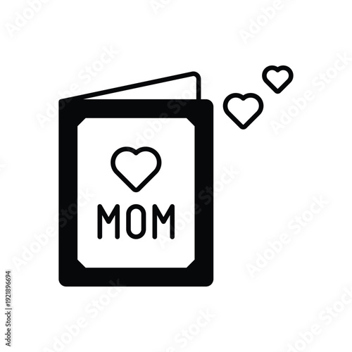 Wishing Card vector icon