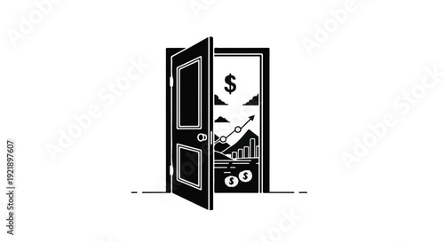 open door to financial growth and investment opportunities