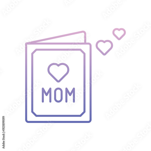 Wishing Card vector icon