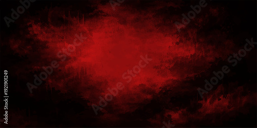 An abstract red and black grunge background featuring a dark textured design with orange flame light and motion energy reminiscent of a hot fire explosion or smoke cloud inferno wallpaper