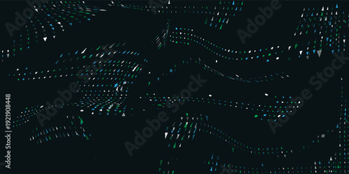 Flow of digital information. Global connection concept. Technology futuristic background. Big data visualization.