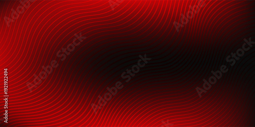 Lines red and black gradient background with smooth transition and deep intense colors art abstract modern