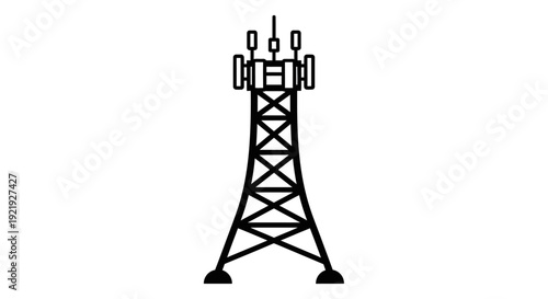 Oil drilling rig and pump jack tower vector icon illustration isolated on white background