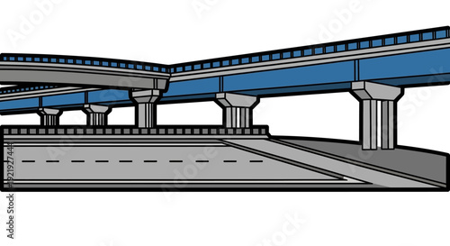 A vintage electric locomotive passes a metal railway station sign and city bridge where modern computer data technology meets classic audio cassette equipment in a business transportation building