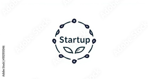 A creative vector design featuring a pair of blue and white hearts alongside ice cream symbols and a light bulb icon to represent a successful love and business travel concept illustration