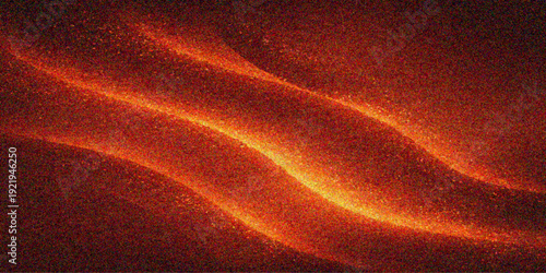 Abstract red background with light effects features a flowing silk wave pattern and soft fire flame motion in a smooth orange and red design backdrop