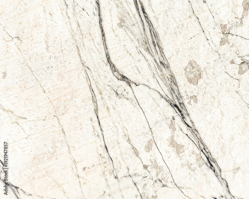Elegant Cream Marble Stone Surface with Dramatic Veining Background Texture