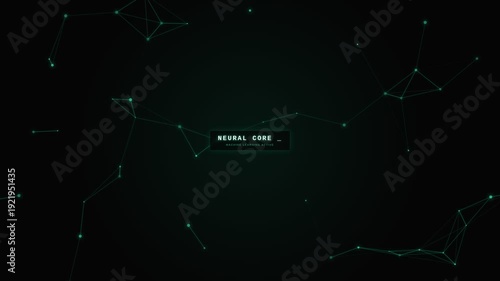 Interconnected neural connections representing an active artificial intelligence.