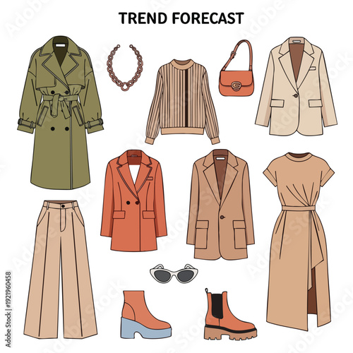Fashion Trend Forecast with Neutral and Earth Tones