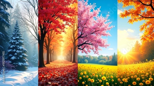 Four Seasons Collage 
