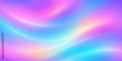 Abstract colorful rainbow background with smooth flowing lines and bright light wave design for modern wallpaper illustration