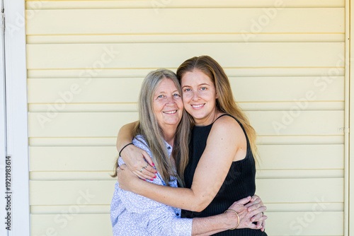 Cherished moments between mother and daughter 