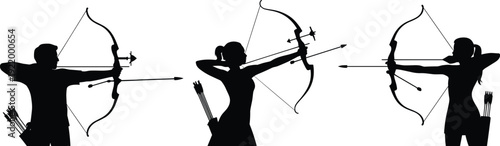 Surfer with Surfboard and Dog Silhouette, Beach Lifestyle Adventure Illustration of Man Showing Shaka Sign with Pet Isolated on White Background