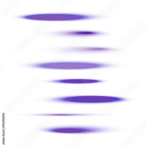 Purple Neon Drop Shadows for Futuristic Product Mockups and Vaporwave Graphic Design