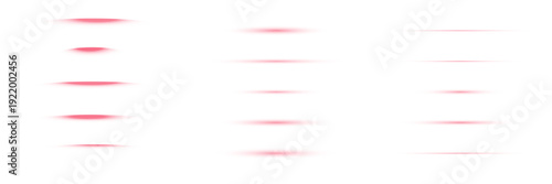 Red Laser Beam Scan Lines for Futuristic Cyber Security Interface Design