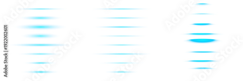 Abstract blue glowing light streaks for cyber security and high speed data transfer concepts