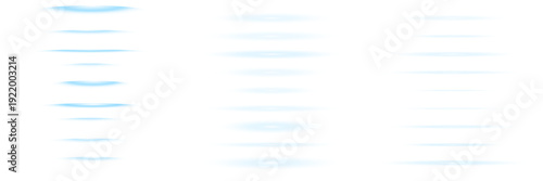 Blue light flare lens effects for futuristic sci-fi interface design