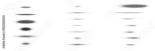 Realistic Oval Drop Shadows for Product Presentation and UI Design Elements