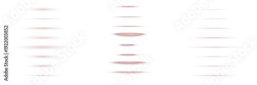 Abstract horizontal pink light trails for high speed data transmission and futuristic technology