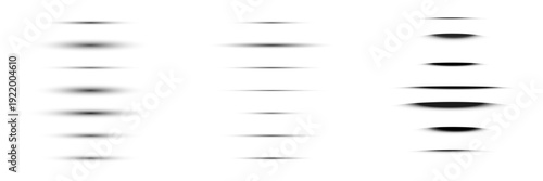 Set of realistic paper shadow dividers and page curl effects for modern web UI design and presentation layouts