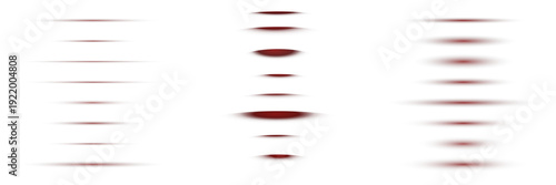 Red Horror Wound and Slash Effects for Dark Fantasy Game Design