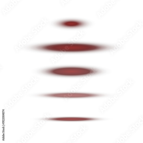 Cinematic Red Horror Shadow Overlays for Spooky Atmosphere and Dark Graphic Design