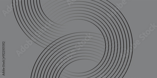 Modern Geometric Swirl Identity Set with Monochromatic and Textured Variants