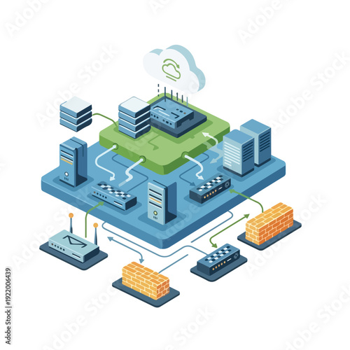 Cloud Computing Infrastructure and Data Center Network.