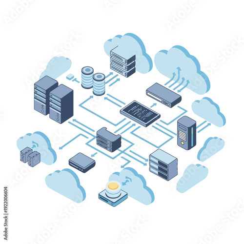 Cloud Computing Network Infrastructure.