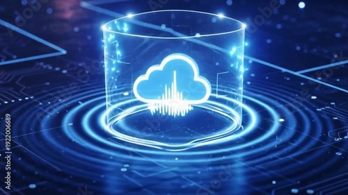 Data Shield Protection Animation
