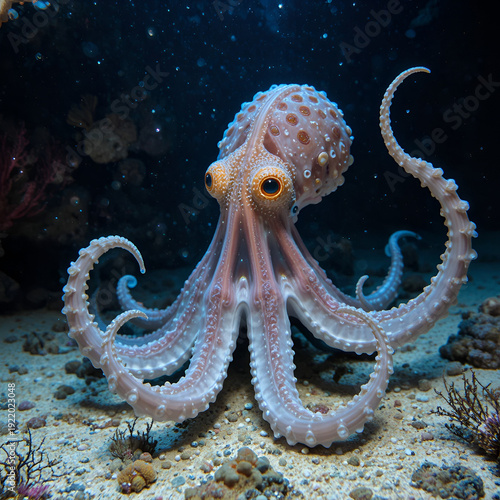 Underwater cephalopod