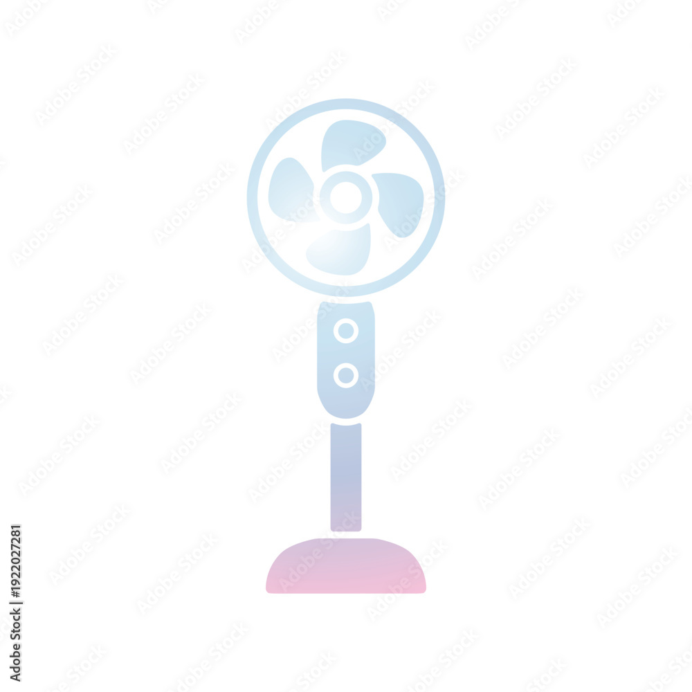 Obraz premium Air Fan icon design template