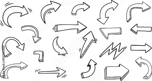 Ultimate Hand-Drawn Arrow and Abstract Graphic Symbol Mega-Bundle