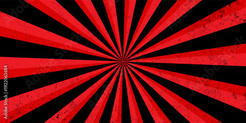 Vector transition in the colors of Germany and Belgium with lines in a retro style. Modern striped pattern. For covers, advertising. Abstract red black vector background.